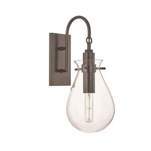 Hudson Valley Ivy Wall Sconce Aged Brass Industrial Lighting Fixture New $418